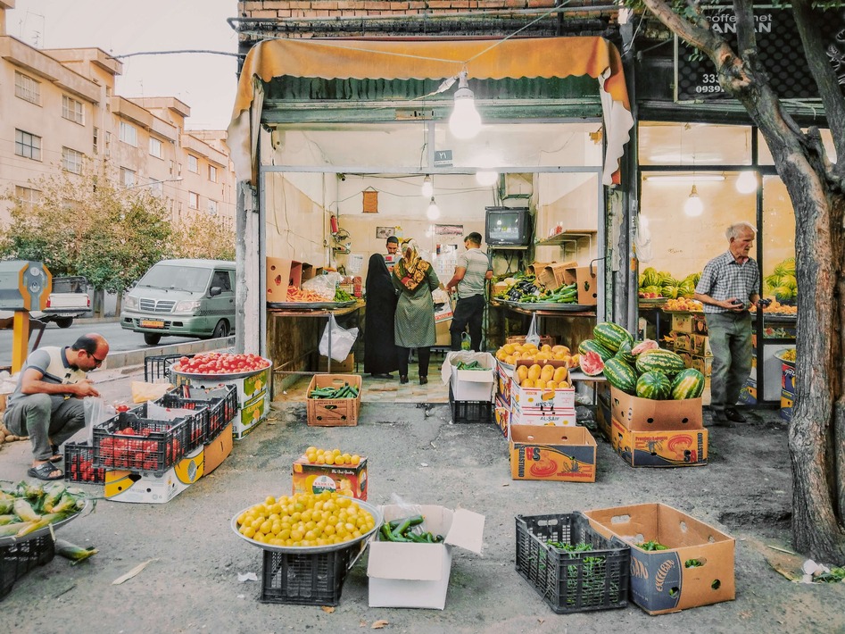 Food Shop in Kashan, Iran