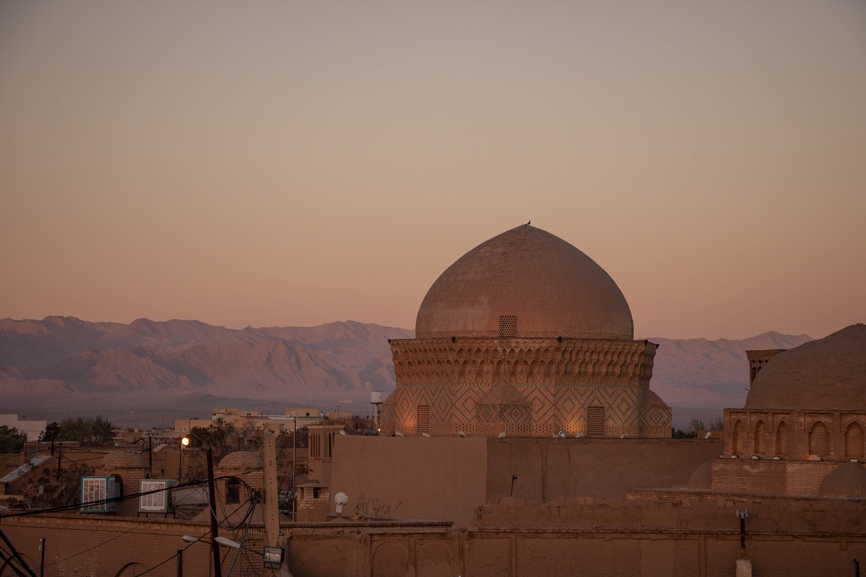 Landscape in Yazd, Iran
