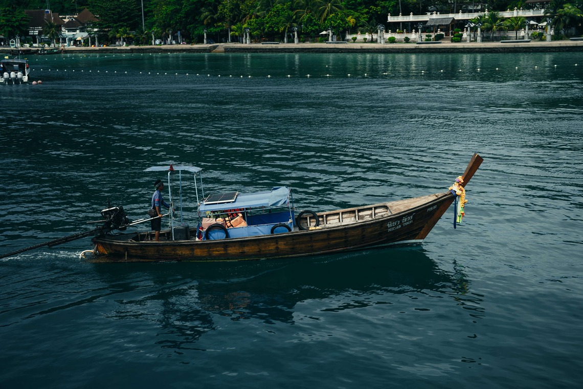 Fisherman in Phi Phi islands