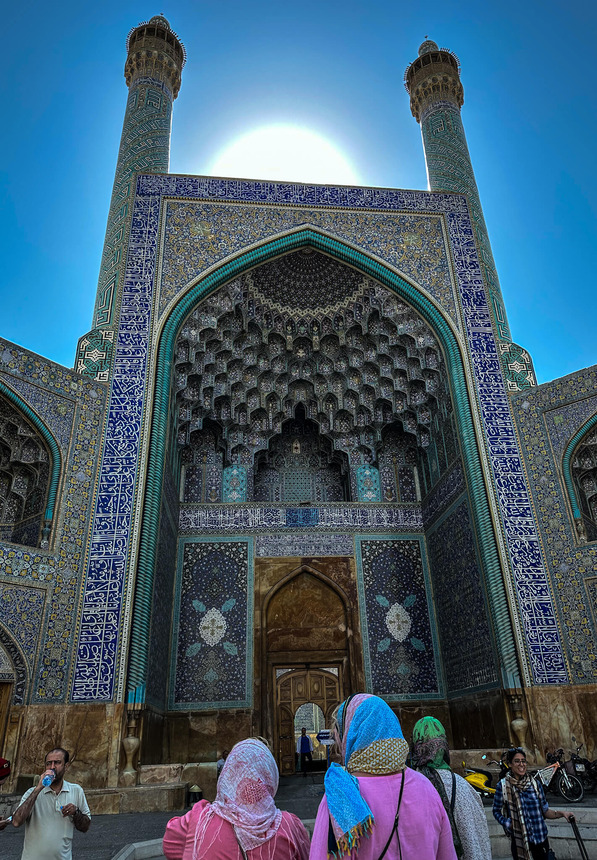 Biggest mosque at Isfahan, Iran