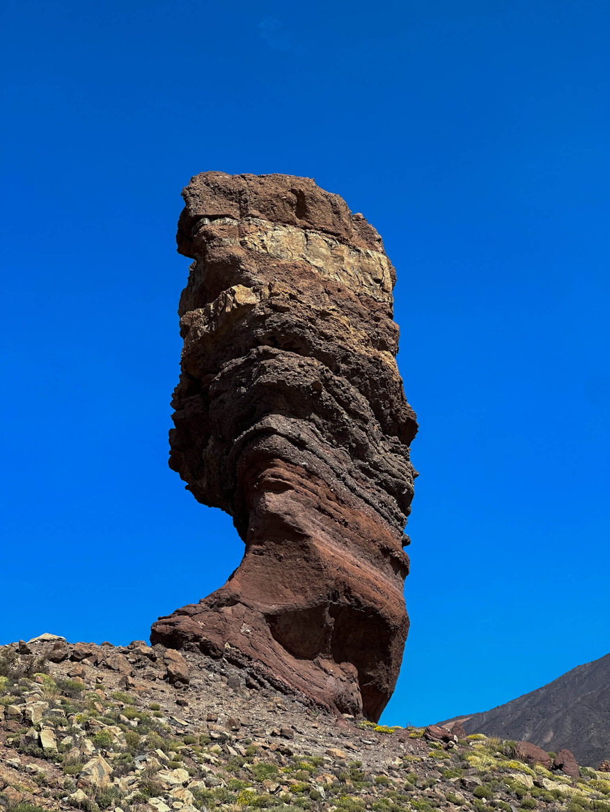 A giant rock at the Teide National Park, Spain